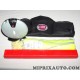 Kit housse de secours avec triangle reflecteur gilet jaune boite ampoule lampe eclairage gant Fiat Alfa Romeo Lancia original OE
