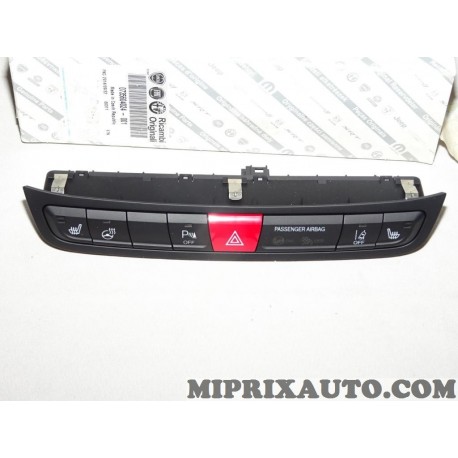 Platine boutons commande tableau de bord warning feux detresses airbag passager aide stationnement Fiat Alfa Romeo Lancia origin