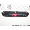 Platine boutons commande tableau de bord warning feux detresses airbag passager aide stationnement Fiat Alfa Romeo Lancia origin