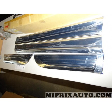 Kit 4 baguettes moulure chrome porte portiere Fiat Alfa Romeo Lancia original OEM 71807575 pour fiat fullback double cabine 