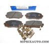 Jeux 4 plaquettes de frein avant Hyundai Kia orignal OEM 581010XA10