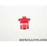 Agrafe attache tige ouverture capot moteur Fiat Alfa Romeo Lancia original OEM 51826113