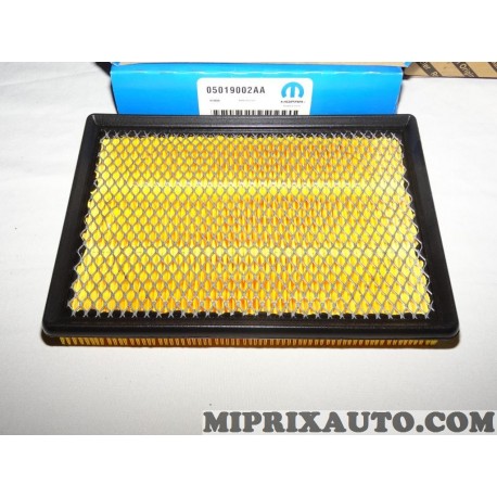 Filtre à air moteur Mopar Jeep Dodge Chrysler original OEM 05019002AA 