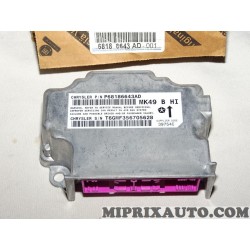 Centrale airbag ECU Mopar Jeep Dodge Chrysler original OEM 68186643AD pour jeep compass patriot de 2011 à 2014 