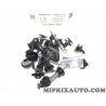 Pack agrafes attache fixation porte arriere Fiat Alfa Romeo Lancia original OEM 51097063 pour fiat scudo 3H