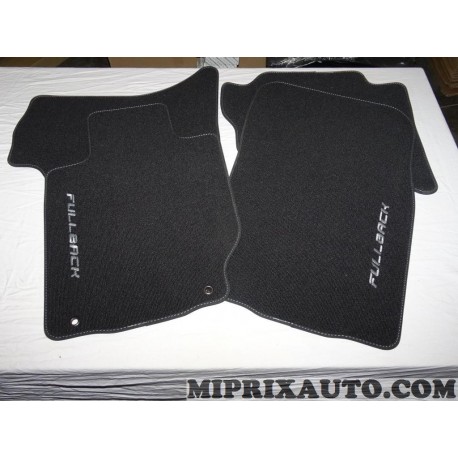 Jeu 4 tapis de sol avant + arriere Fullback Fiat Alfa Romeo Lancia original OEM 71807585 