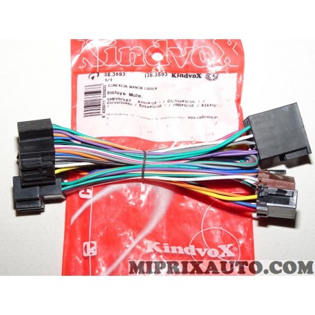 Faisceau branchement kit mains libres Kindvox Opel Chevrolet original OEM 38.3593 pour chevrolet aveo captiva epica corvette hum