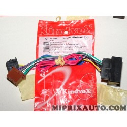 Faisceau ISO branchement poste radio autoradio Kindvox Opel Chevrolet original OEM 23.3190 pour seat leon toledo altea skoda oct