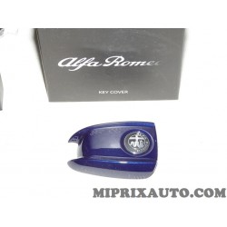 Coque de clé bleu métallisé Fiat Alfa Romeo Lancia original OEM 50903582