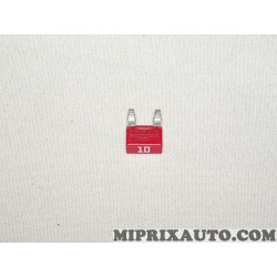 Mini fusible 10A rouge Fiat Alfa Romeo Lancia original OEM 10399690 