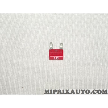 Mini fusible 10A rouge Fiat Alfa Romeo Lancia original OEM 10399690 