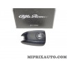 Coque de clé noir Fiat Alfa Romeo Lancia original OEM 50548987