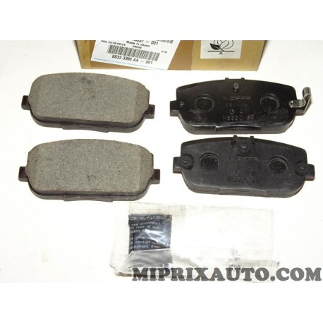 Jeux 4 plaquettes de frein Fiat Alfa Romeo Lancia original OEM 6000615057