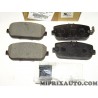 Jeux 4 plaquettes de frein Fiat Alfa Romeo Lancia original OEM 6000615057