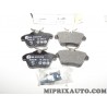 Jeux 4 plaquettes de frein Fiat Alfa Romeo Lancia original OEM 71752987