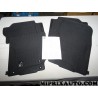 Ensemble tapis de sol avant + arriere sur mesure caoutchouc Fiat Alfa Romeo Lancia original OEM 71807545 pour fiat fullback