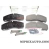 Jeux 4 plaquettes de frein Nissan Infiniti original OEM D10609X60C D1060-9X60C
