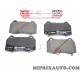 Jeux 4 plaquettes de frein (1 avec eclat sans reclamation) Brembo Nissan Infiniti original OEM D1060-CD00C P56047
