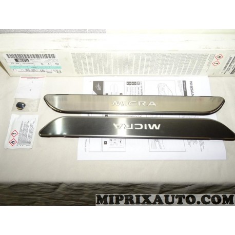 Paire seuils de portes lumineux sans fil Nissan Infiniti original OEM KE9675F405 KE967-5F405 pour nissan micra K14 partir de 201