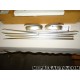 Pack ice chrome paire calottes coque retroviseur jeux 5 baguettes moulures porte hayon Nissan Infiniti original OEM KE6004C017IC