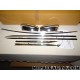 Pack chrome paire calottes coque retroviseur jeux 5 baguettes moulures porte hayon Nissan Infiniti original OEM KE6004C017 KE600