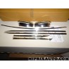 Pack chrome paire calottes coque retroviseur jeux 5 baguettes moulures porte hayon Nissan Infiniti original OEM KE6004C017 KE600