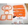 Kit contours habillage interieur poignées de porte orange Nissan Infiniti original OEM KE6003H007OR KE600-3H007-OR pour nissan m