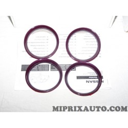 Cerclages contour prune bouche ventilation tableau de bord Nissan Infiniti original OEM KE6003V100BP KE600-3V100-BP pour nissan 