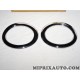 Paire cerclages contour chrome phare antibrouillard Nissan Infiniti original OEM KE5401HA80 KE540-1HA80 