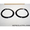 Paire cerclages contour chrome phare antibrouillard Nissan Infiniti original OEM KE5401HA80 KE540-1HA80