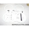 Ensemble 4 cerclages contour enceinte haut parleur blanc Nissan Infiniti original OEM KE6003V101WH KE600-3V101-WH pour nissan no
