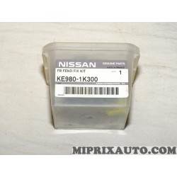 Pack agrafes de fixation Nissan Infiniti original OEM KE9801K300 KE980-1K300 