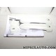 Paire coques recouvrement poignées de porte blanche Nissan Infiniti original OEM KE6051K052WP KE605-1K052-WP