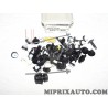 Pack agrafes de fixation Nissan Infiniti original OEM KE98062450 KE980-62450