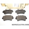 Jeux 4 plaquettes de frein Nissan Infiniti original OEM 4106000QAD 41060-00QAD