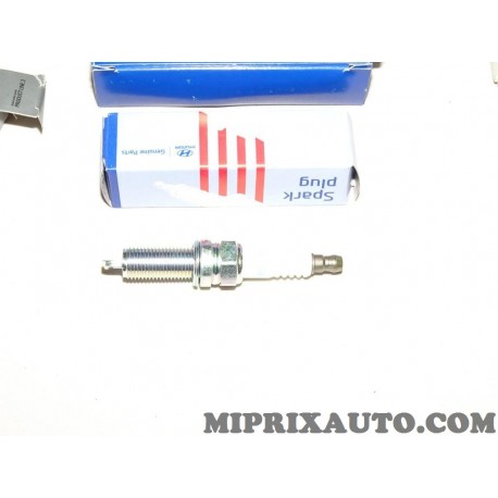 Boite 4 bougies allumage LZKR6B10E Hyundai Kia original OEM 1885510060