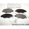 Jeux 4 plaquettes de frein Nissan Infiniti original OEM 410609X525 41060-9X525
