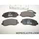 Jeux 4 plaquettes de frein Nissan Infiniti original OEM 4106000QAL 41060-00QAL