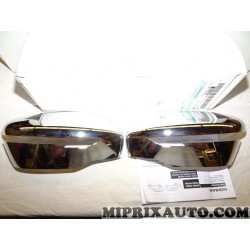 Paire coques calotte retroviseur chrome Nissan Infiniti original OEM KE9604E500 KE960-4E500 pour nissan qashqai Xtrail X-trail p