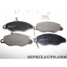 Jeux 4 plaquettes de frein Nissan Infiniti original OEM 410609X226 41060-9X226