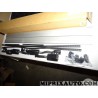 Paire barres de toit transversales aluminium avec système verrouillage Nissan Infiniti original OEM KE7323K010 KE732-3K010 pour 