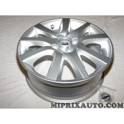 Jante alliage roue 6x16 16" 16 pouces ET55 avec bouchon Nissan Infiniti original OEM KE4091H100 KE409-1H100 pour nissan micra K1