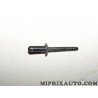 Rivet pop fixation usage divers Fiat Alfa Romeo Lancia original OEM 51946908