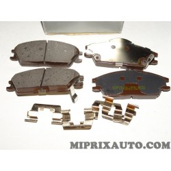 Jeux 4 plaquettes de frein Hyundai Kia original OEM S581011CA10