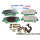 Jeux 4 plaquettes de frein Hyundai Kia original OEM 583022PA70