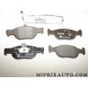 Jeux 4 plaquettes de frein Fiat Alfa Romeo Lancia original OEM 71752982